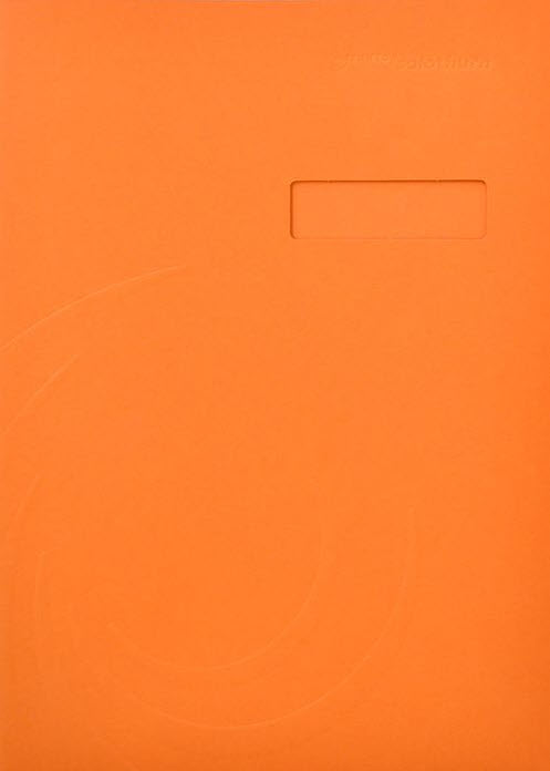 Zeugnismappe Sek l, orange Kanton Solothurn