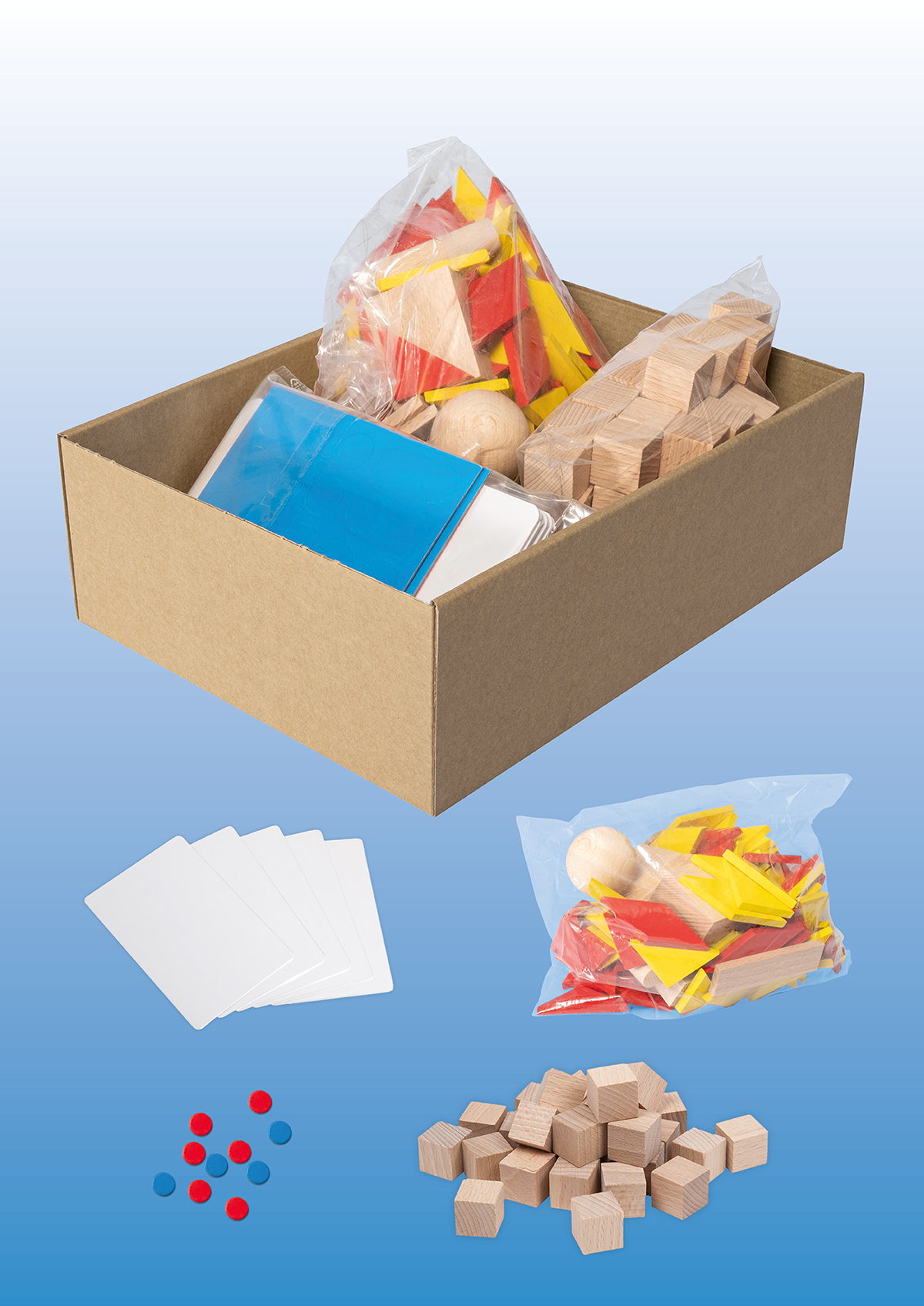 Schweizer Zahlenbuch Kindergarten - Materialbox Vollversion