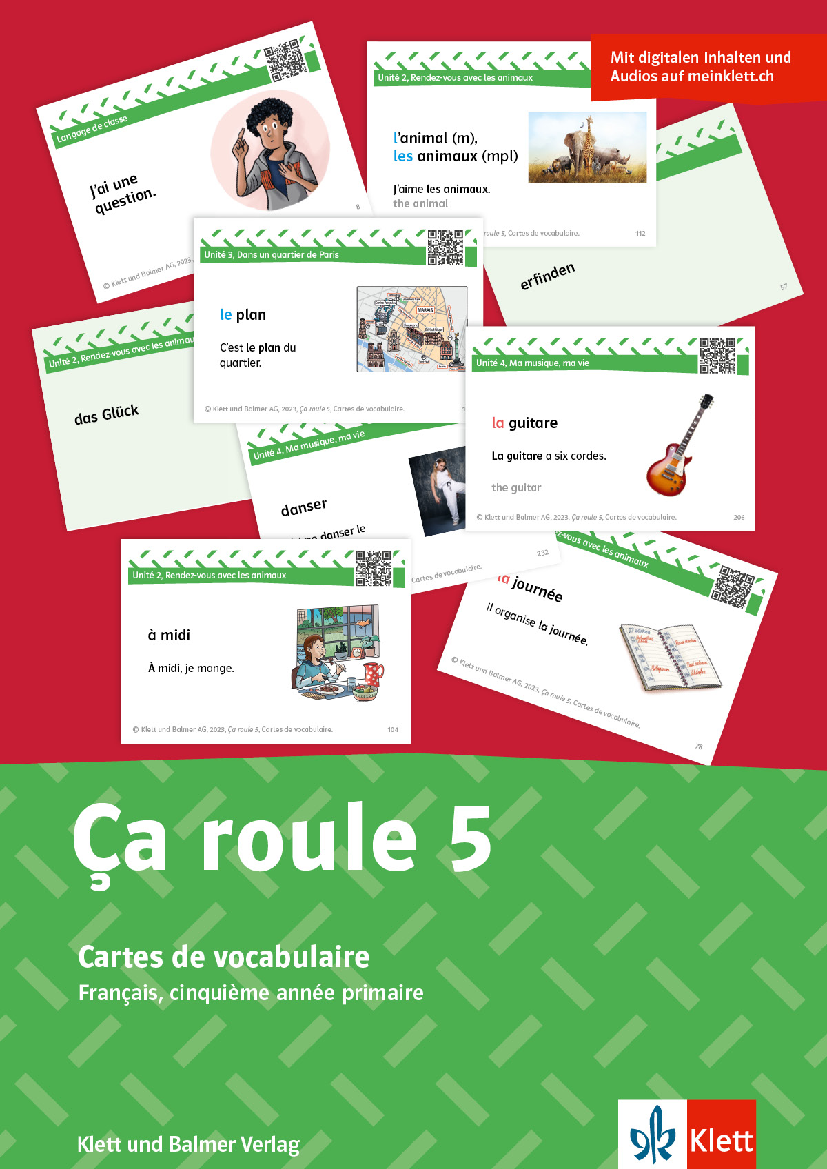 Ça roule 5 Cartes de vocabulaire