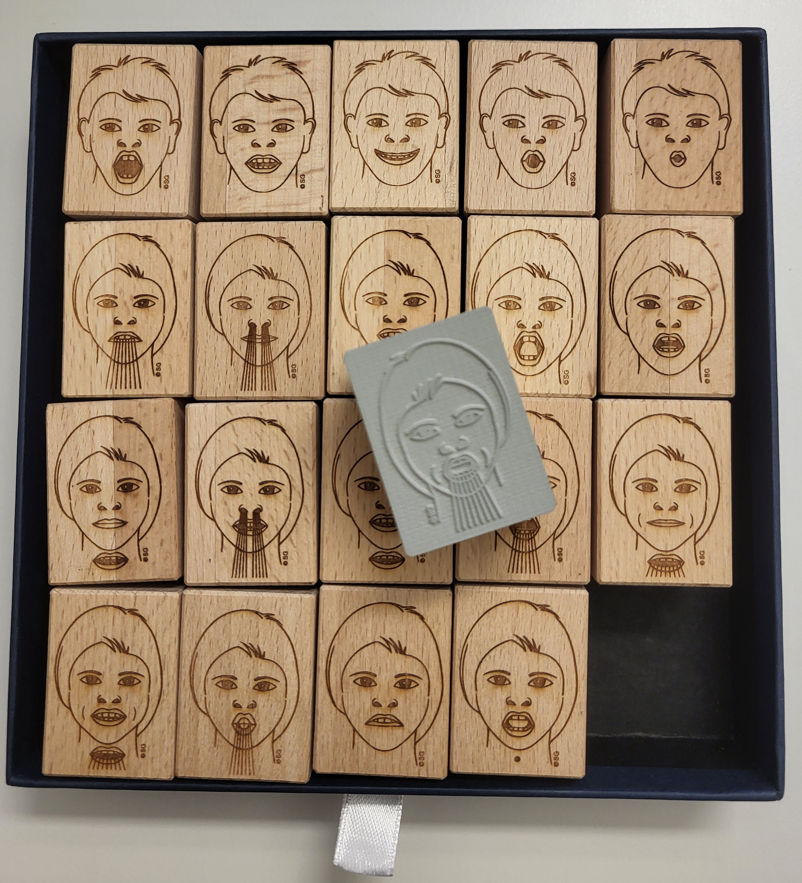 Leseschlau Stempelset aller Lautbilder