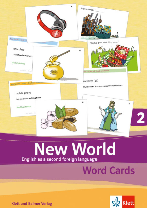 New World 2 Word Cards