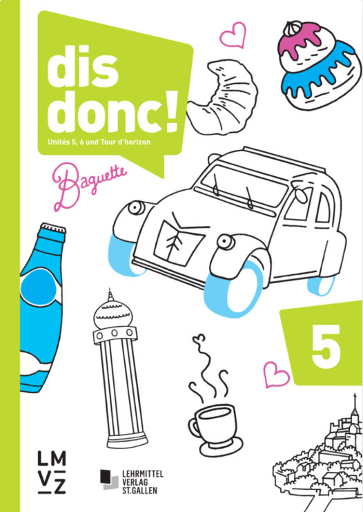 dis donc! 5 Arbeitsbuch 1 + 2 mit Lösungen