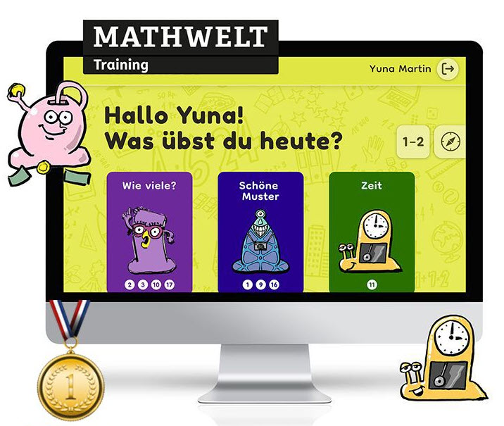 Mathwelt 1&2 Nutzungslizenz Training SuS