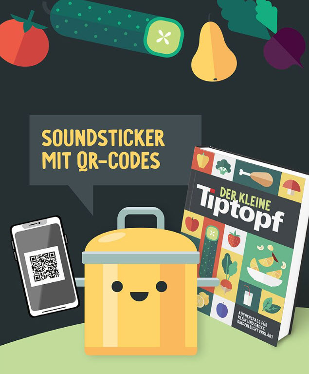 Der kleine Tiptopf Soundsticker (QR-Codes)