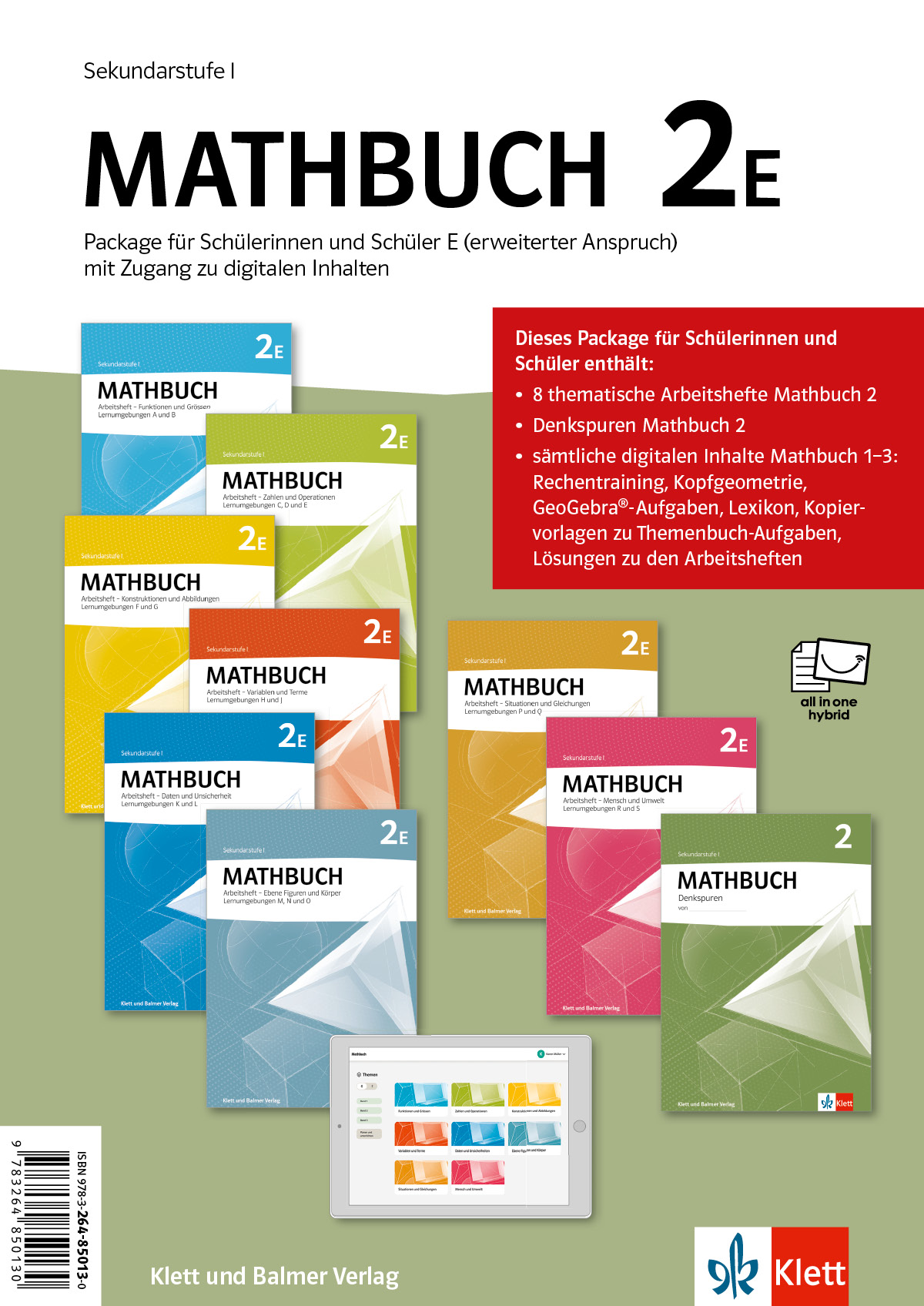 Mathbuch 2 Package für SuS - Erweiterte Ansprüche (mit dig. Inhalten)
