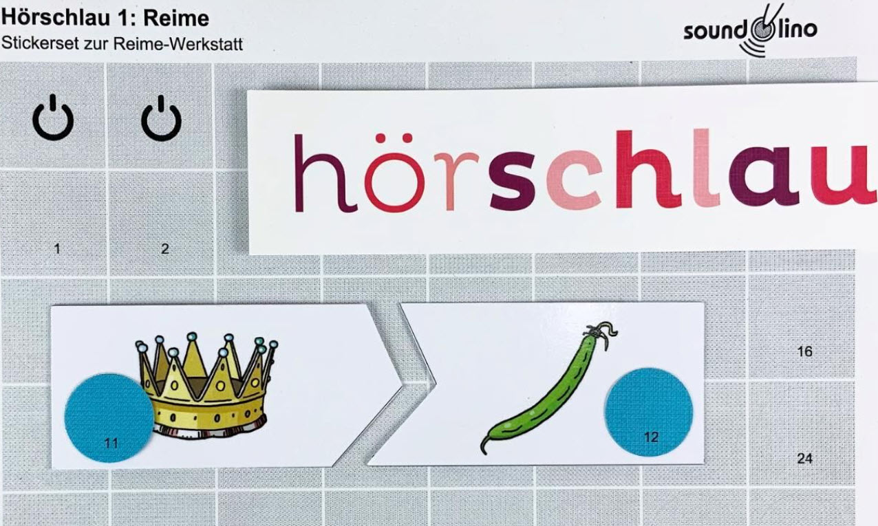 Hörschlau Reime-Werkstatt Hörsticker für Hörstifte tiptoi