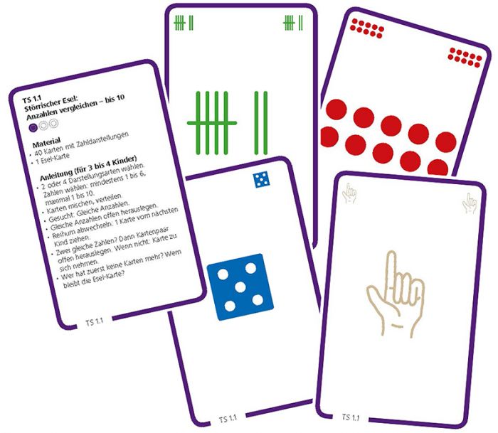 Mathwelt 1 Trainings-Spiele Kartenspiel