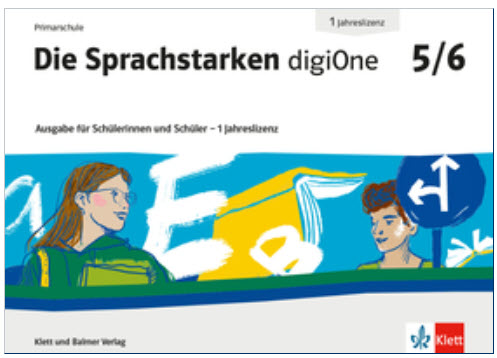 Die Sprachstarken 5/6 digiOne Jahreslizenz für SuS