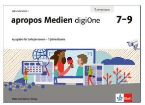 Apropos Medien 7-9 digiOne Ausgabe für Lehrpersonen, Jahreslizenz