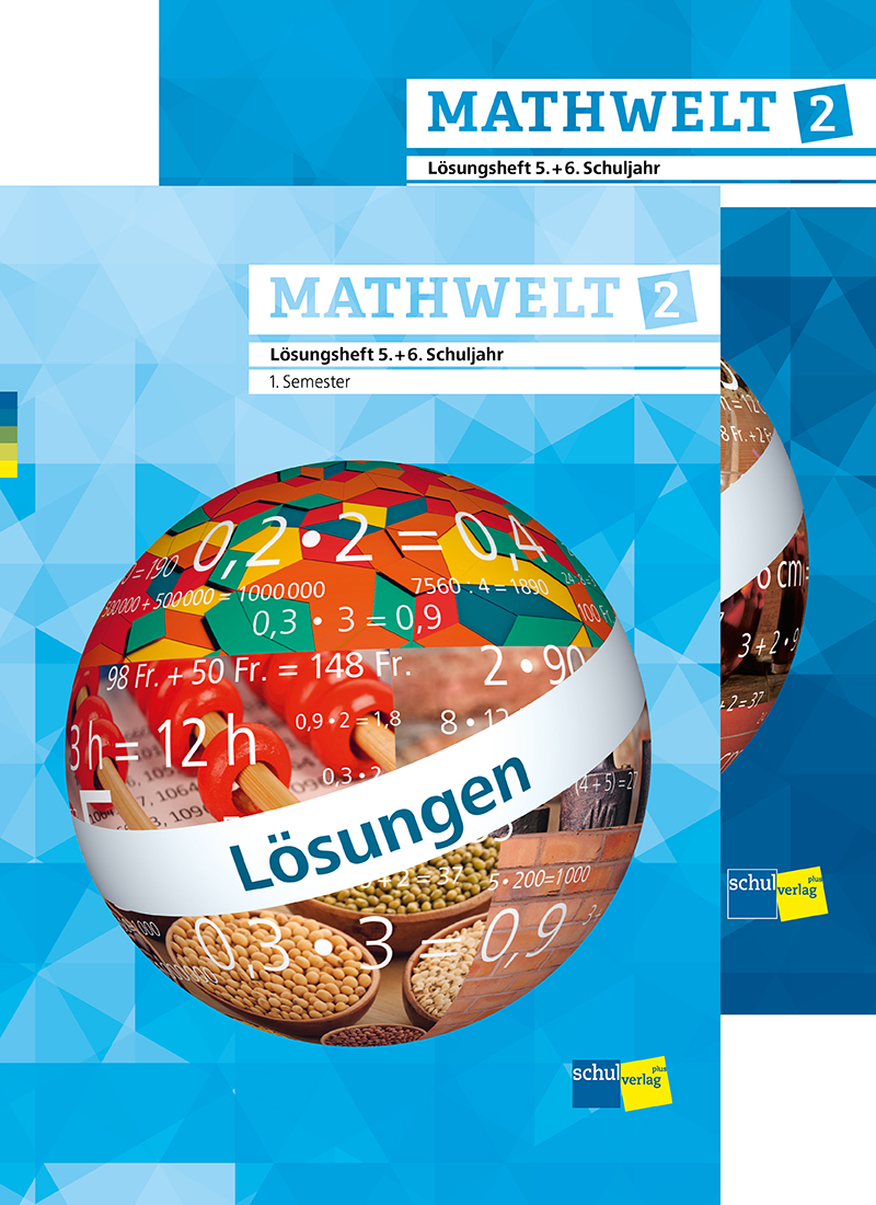 Mathwelt 2 Lösungshefte 5. + 6. Schuljahr