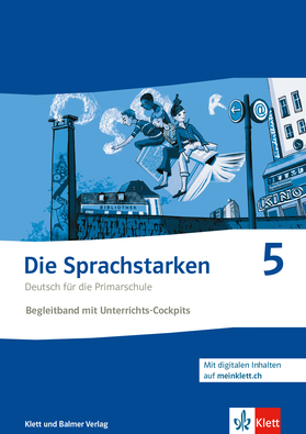 Die Sprachstarken 5 Begleitband mit Unterrichts-Cockpits