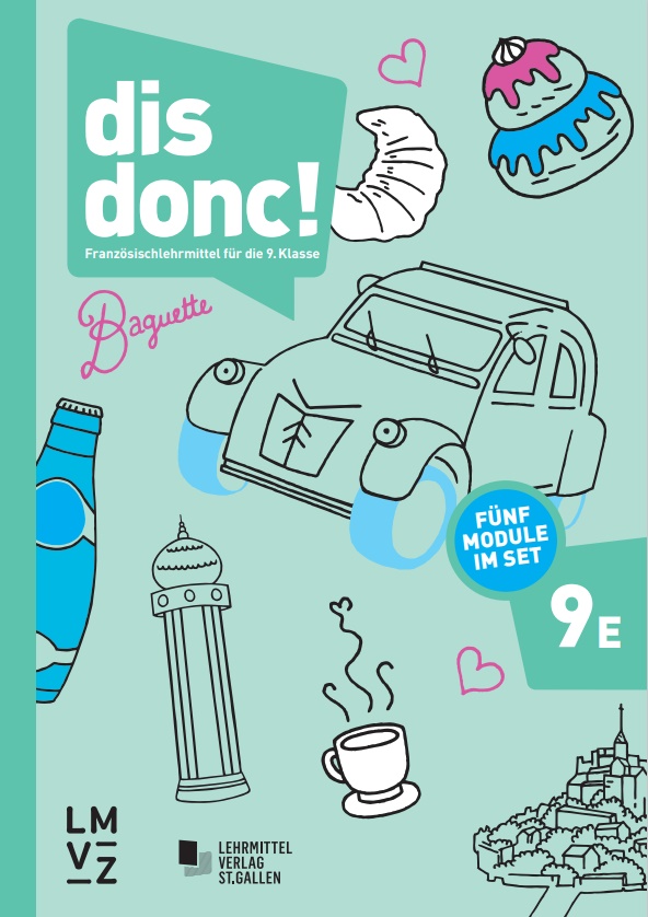 dis donc! 9 - 5 Module im Set mit Lösungen - Erweitertes Niveau