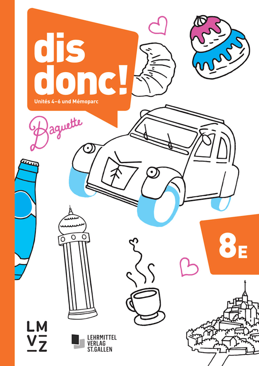 dis donc! 8 - Arbeitsbücher 1 & 2 mit Lösungen - Erweitertes Niveau