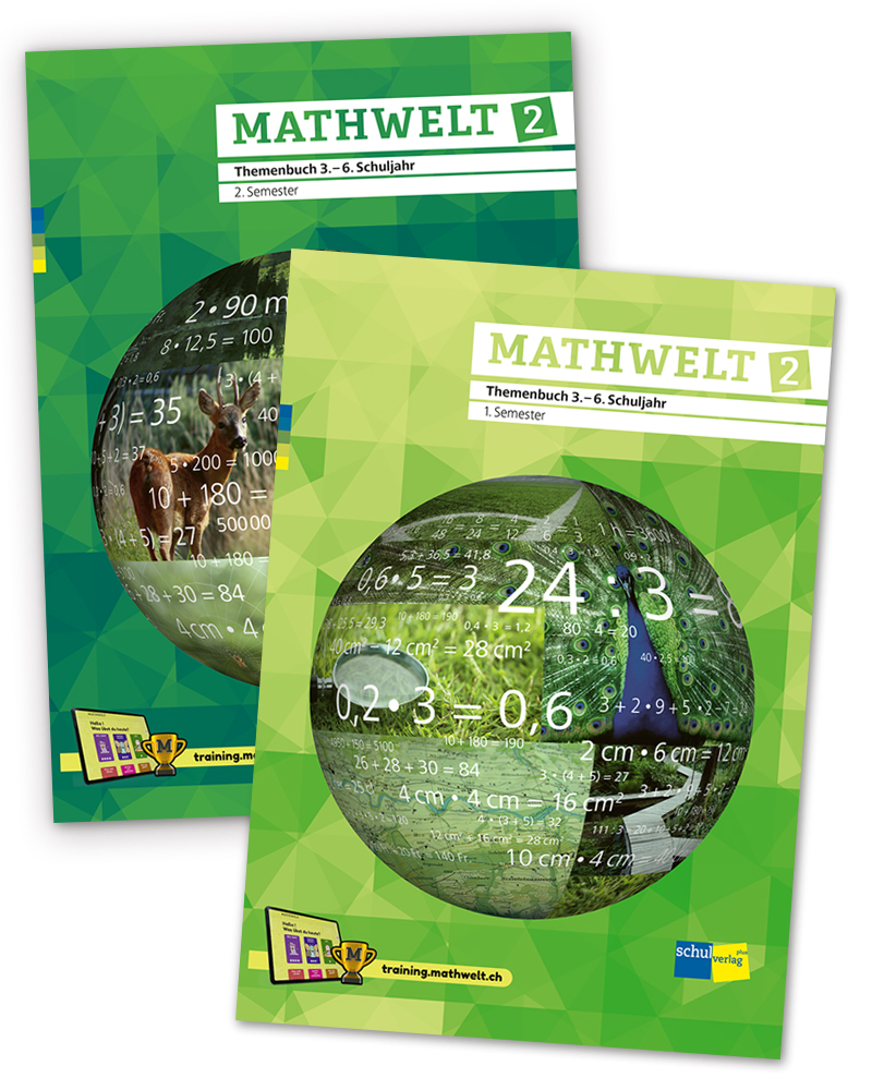 Mathwelt 2 - 2 Themenbücher