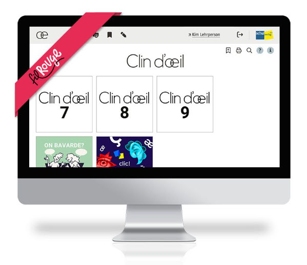 Clin d'oeil 7-9 filRouge für Lehrpersonen
