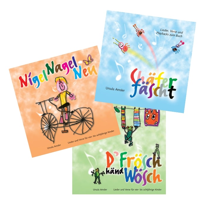 Chäferfäscht, D'Frösch & Nigel, Nagel Bundle - 3 Audio CD's