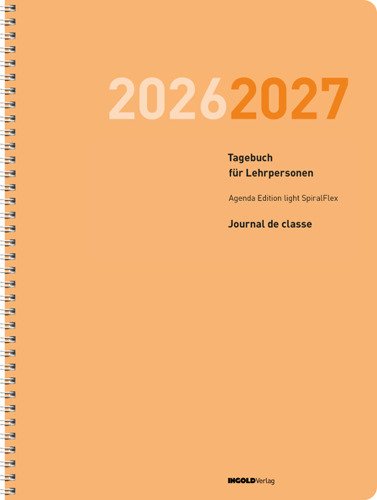 Agenda SpiralFlex light 2026/2027 Tagebuch für Lehrpersonen