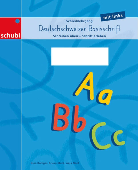 Schreiblehrgang D-schweizer Basisschrift Schreiben üben mit links