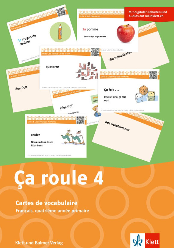 Ça roule 4 Cartes de vocabulaire