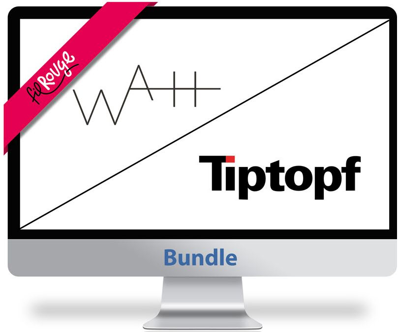 BUNDLE: WAH-Buch / Tiptopf Kombipaket filRouge (digital)