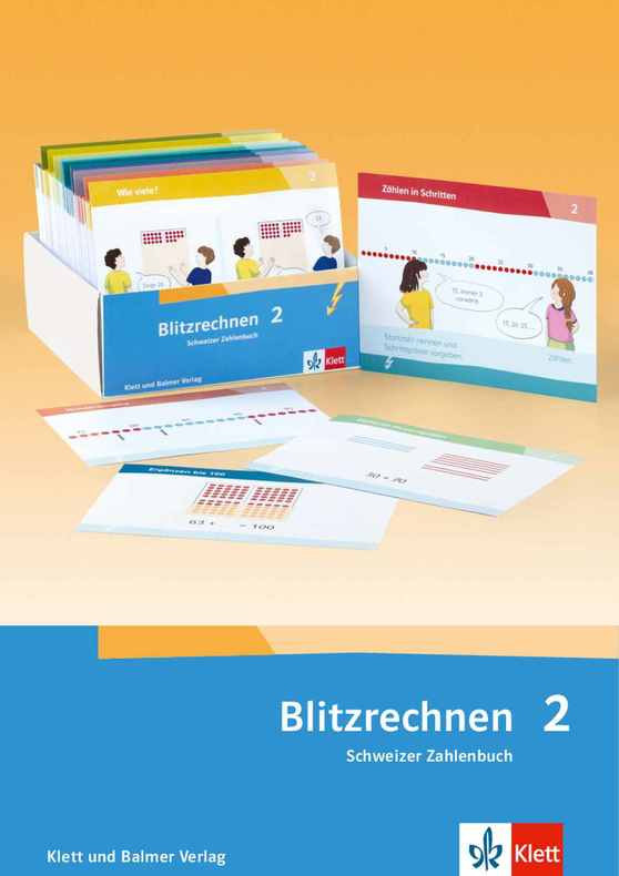 Schweizer Zahlenbuch 2 Blitzrechnen Kartei