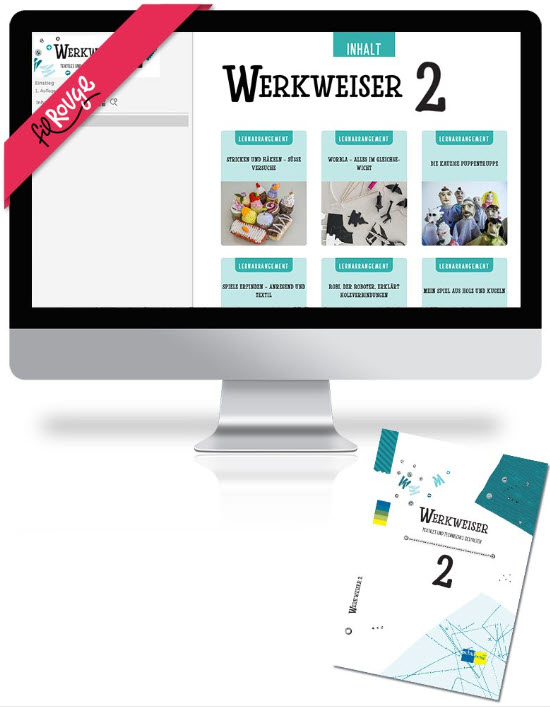 Bundle: Werkweiser 2 filRouge für Lehrpersonen inkl. Infokarten-Set