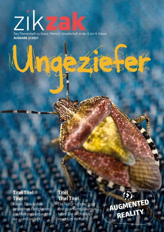 zikzak-Ungeziefer 3/21 zikzak - Schülerheft