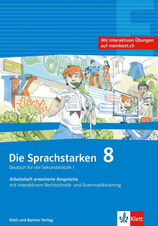 Die Sprachstarken 8 Arbeitsheft erweiterte Anforderungen
