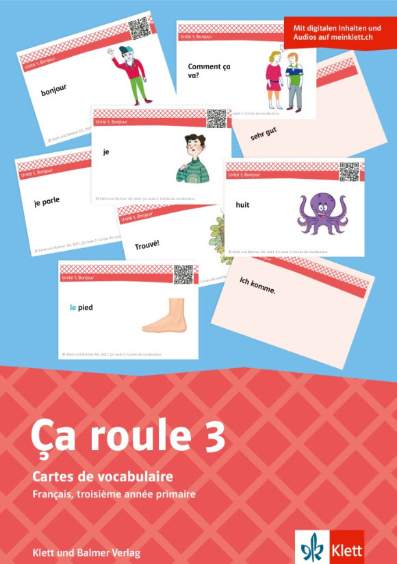 Ça roule 3 Cartes de vocabulaire