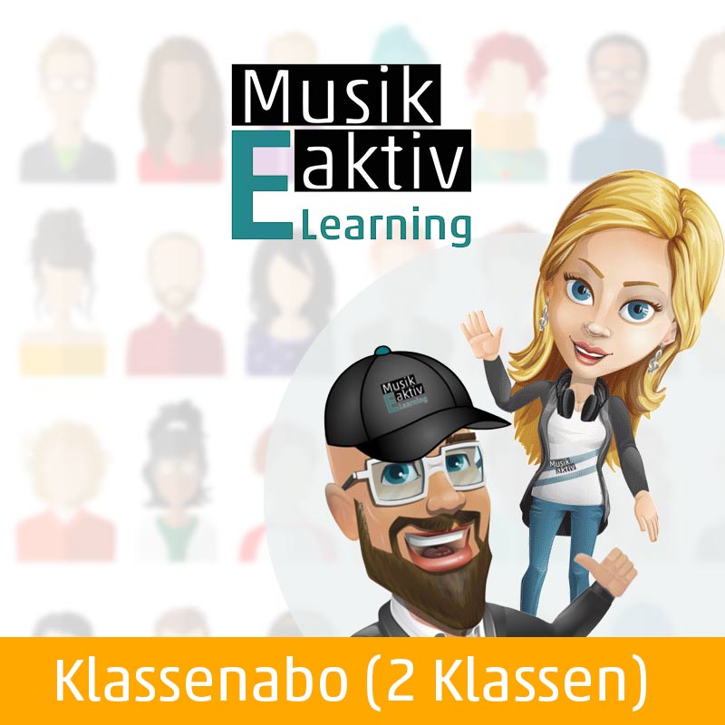 Musik aktiv E-Learning - 2 Klassenabos