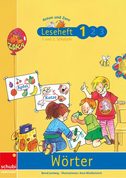 Anton und Zora Leseheft 1 - Wörter
