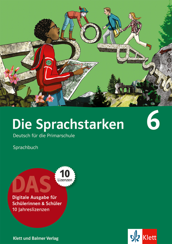 Die Sprachstarken 6 DAS - Sprachbuch (10 Jahreslizenzen)