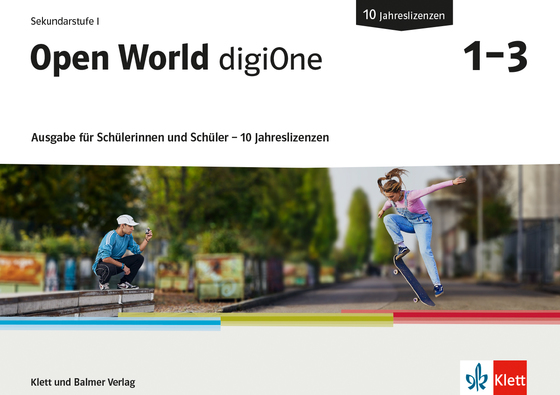 Open World 1-3 digiOne 10 Jahreslizenzen für SuS