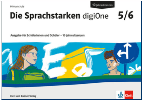 Die Sprachstarken 5/6 digiOne 10 Jahreslizenzen für SuS