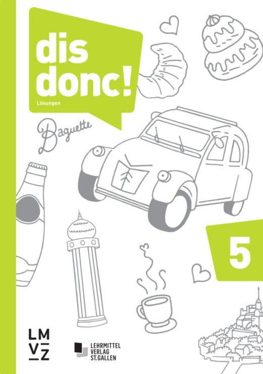 dis donc! 5 Arbeitsbuch 1 + 2 mit Lösungen