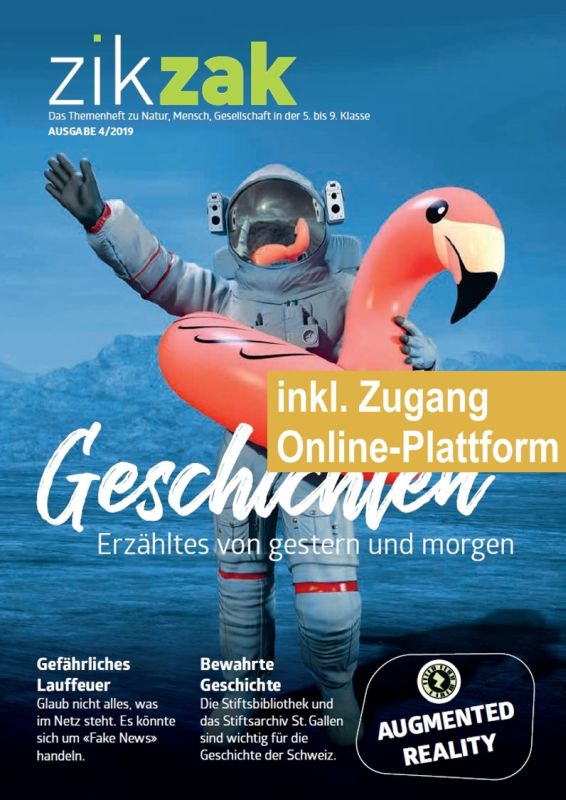 zikzak-Geschichten - vom Familientisch 4/19 zikzak - Lehrpersonen-Version