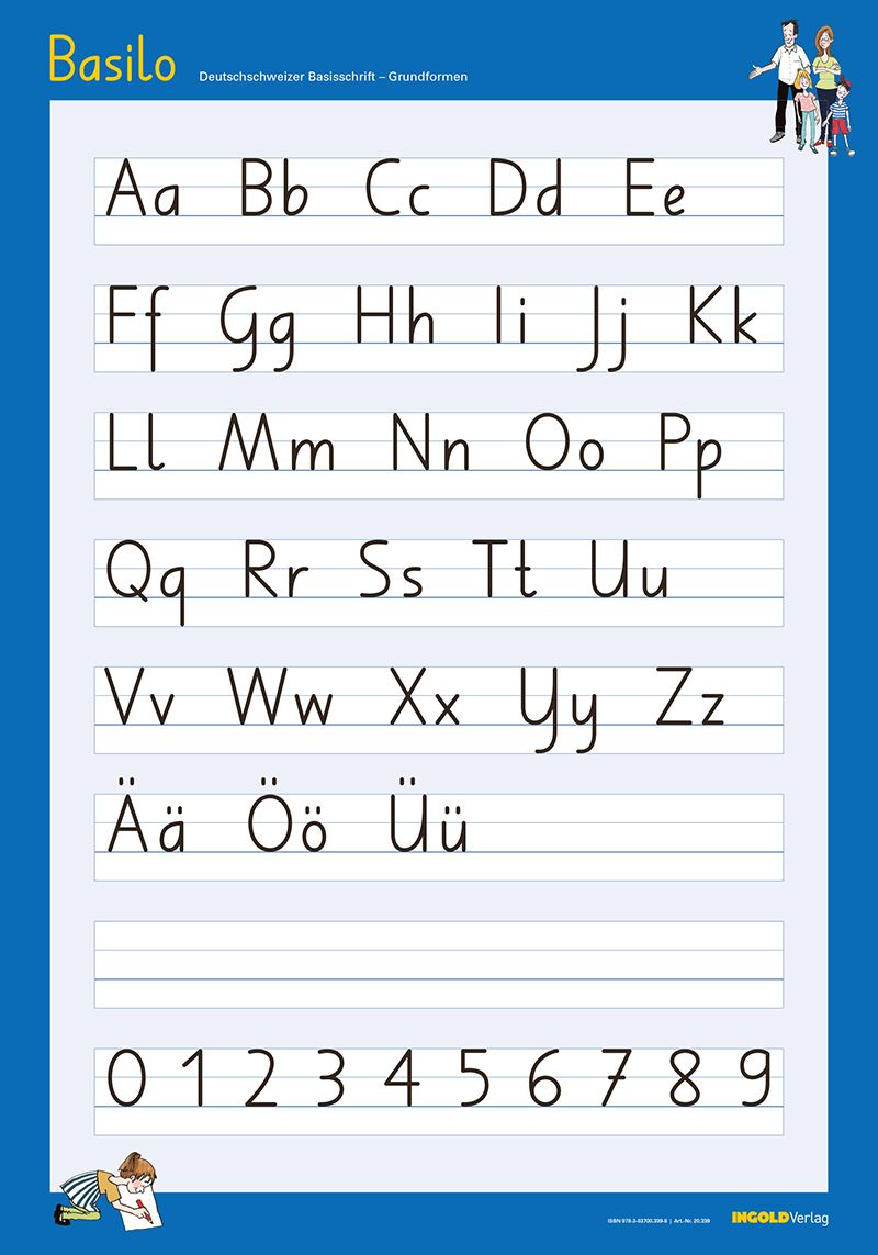 Basilo Poster Basisschrift