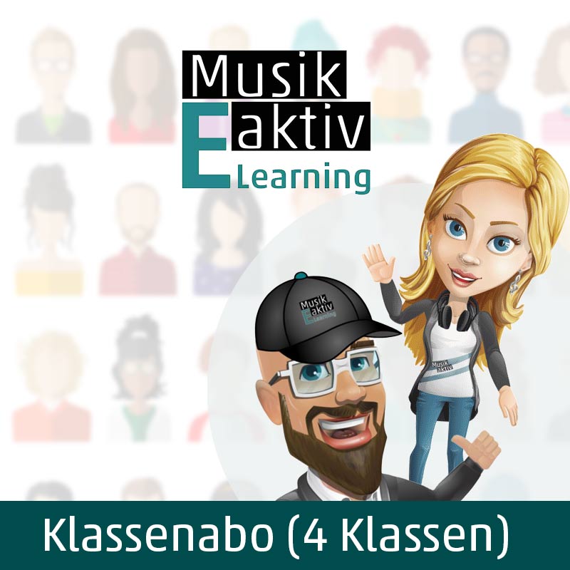 Musik aktiv E-Learning - 4 Klassenabos