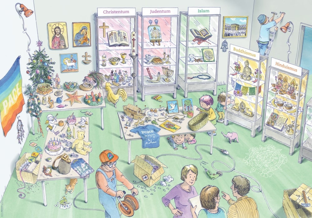 Blickpunkt 1 - Religion und Kultur - Poster