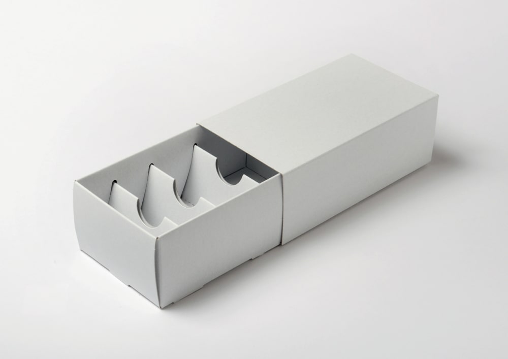 Lernkartei-Box unbedruckt, leer