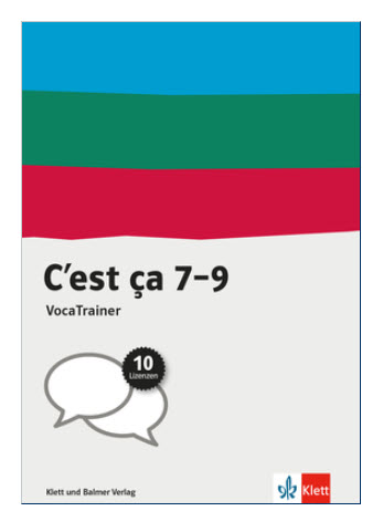 C'est ça 7–9 VocaTrainer E/G für SuS (10 Jahreslizenzen)