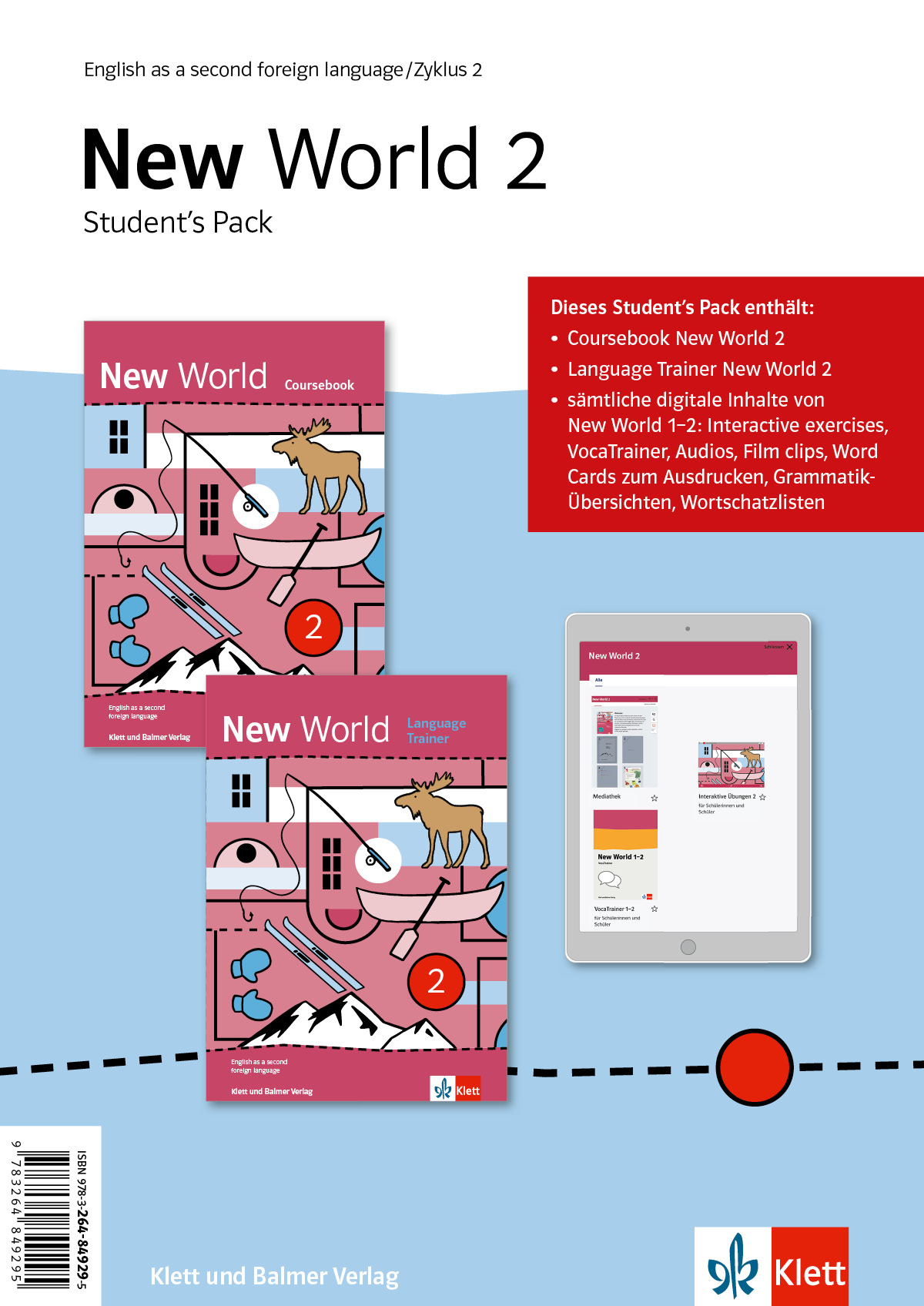 New World 2 Student's Pack mit Coursebook (inkl. dig. Inhalten)
