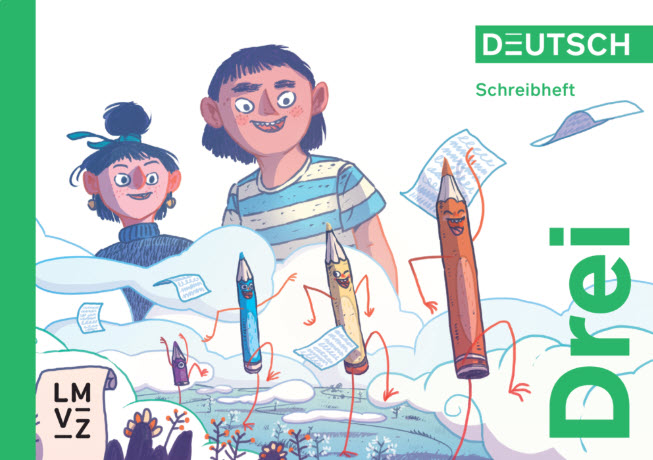 Deutsch Drei Schreibheft