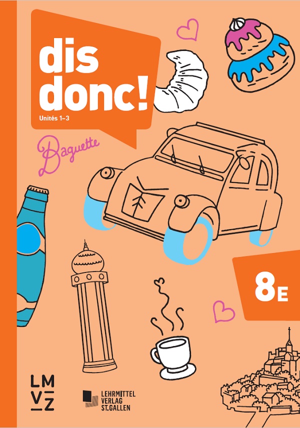 dis donc! 8 Arbeitsbücher 1 + 2 erweitertes Niveau