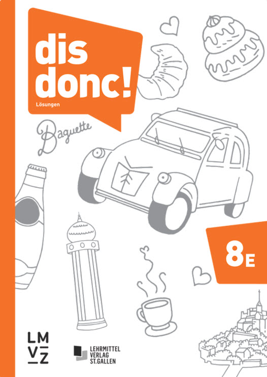 dis donc! 8 - Arbeitsbücher 1 & 2 mit Lösungen - Erweitertes Niveau