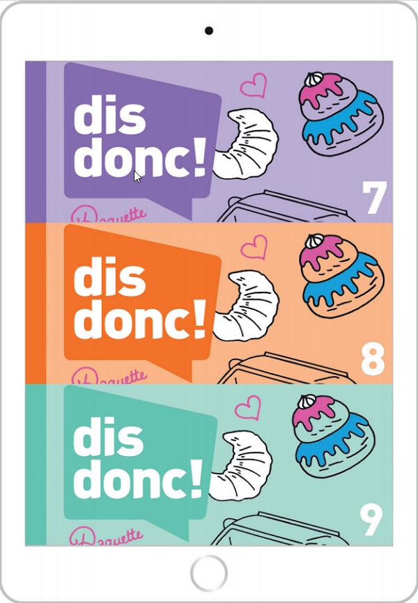 dis donc! 7-9 Arbeitsbücher 1 & 2 (digital) für Einzelpersonen