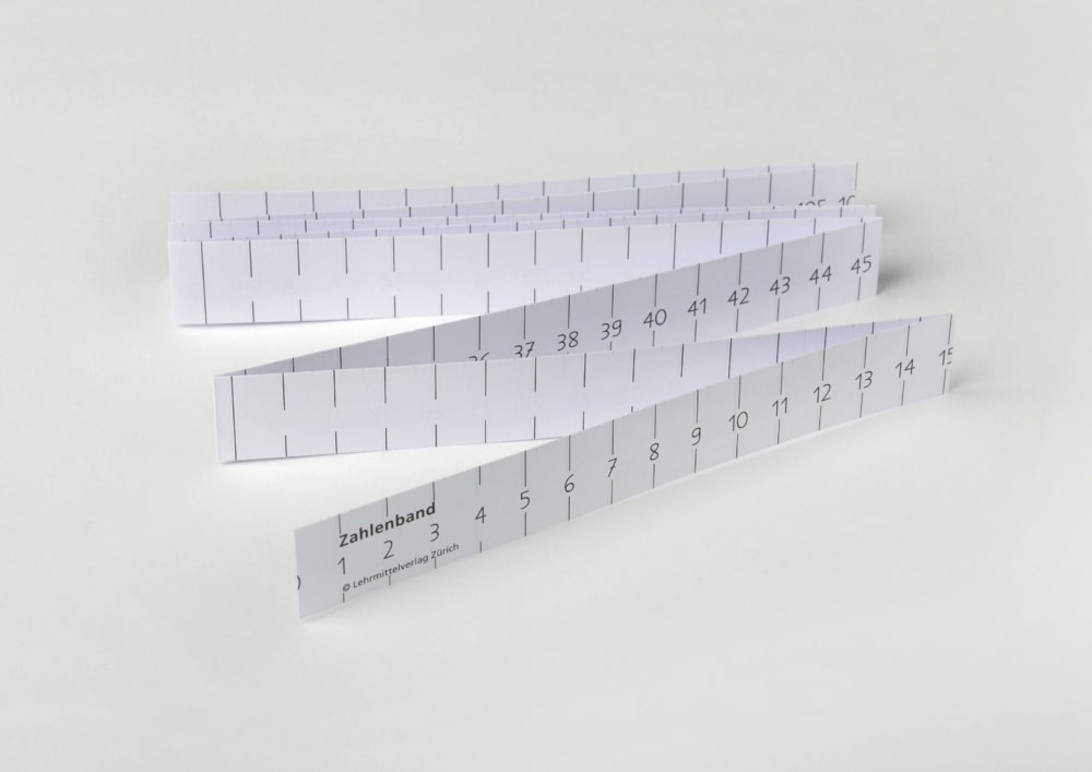 Kinder begegnen Mathematik Zahlenband Klassenset Bund à 50 Stück