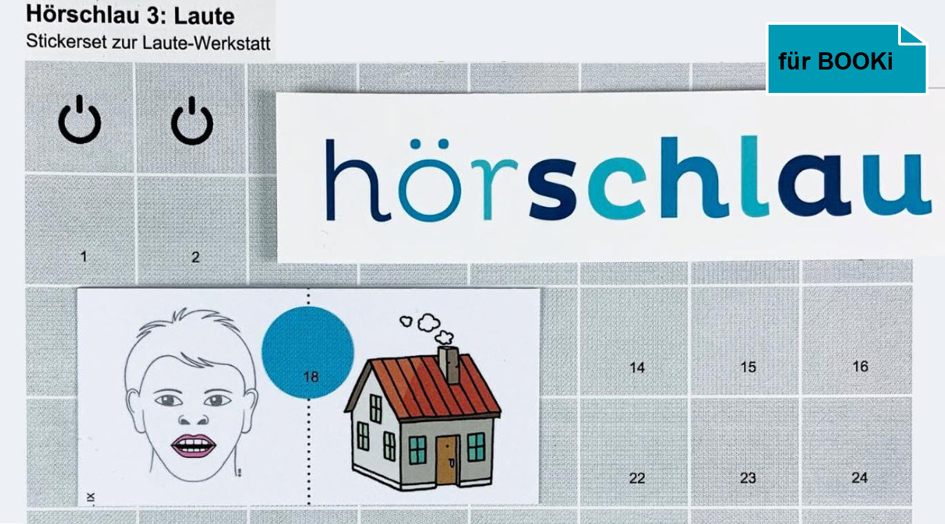 soundolino Hörsticker für Hörschlau Laute-Werkstatt (BOOKii®)