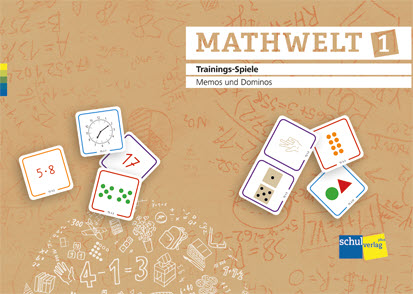 Mathwelt 1 Trainings-Spiele: Memos und Dominos