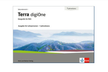 Terra digiOne Ausgabe für Lehrpersonen, 1 Jahreslizenz